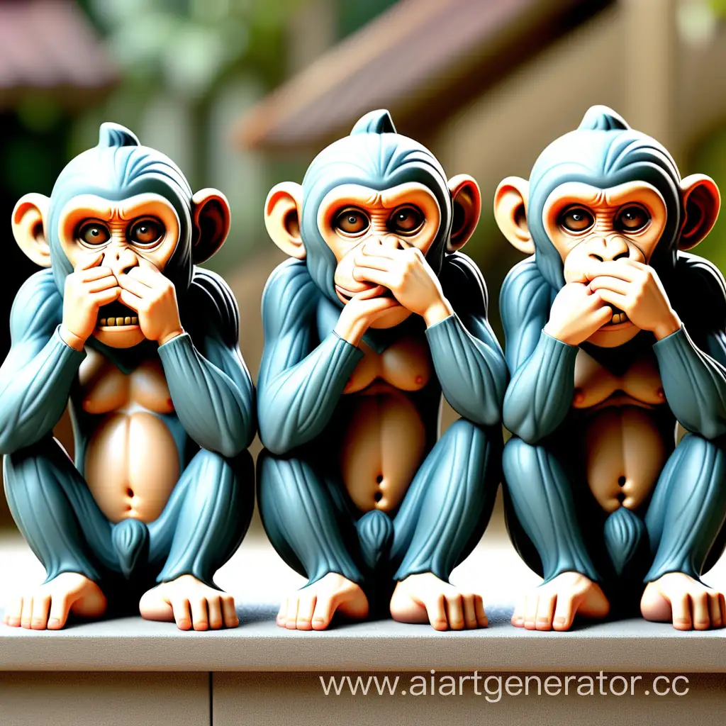 Three-Wise-Monkeys-Embracing-Virtue-Visualizing-See-No-Evil-Hear-No-Evil-Speak-No-Evil