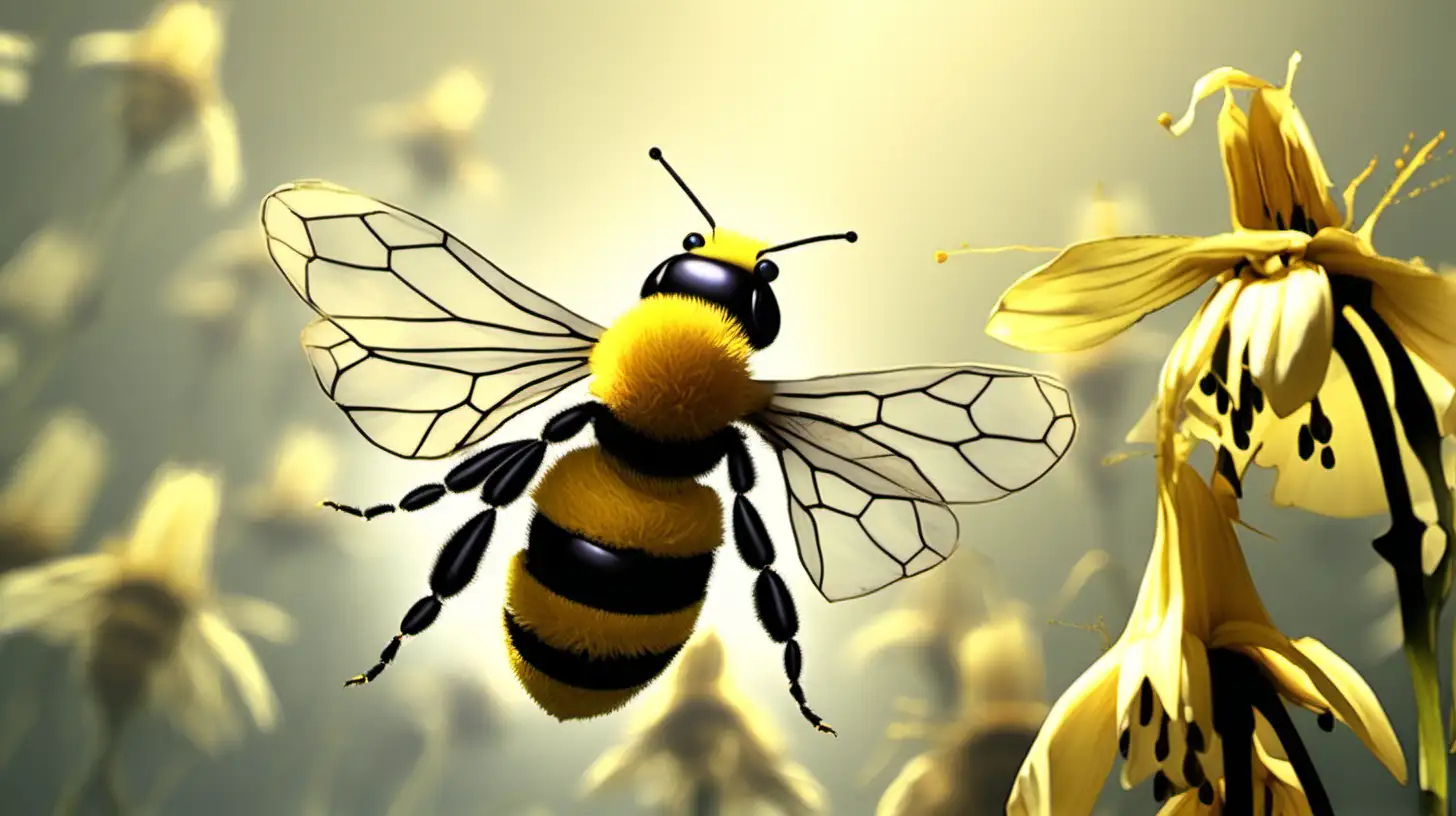 Captivating Bee Ballet Discovering Natures Elegance