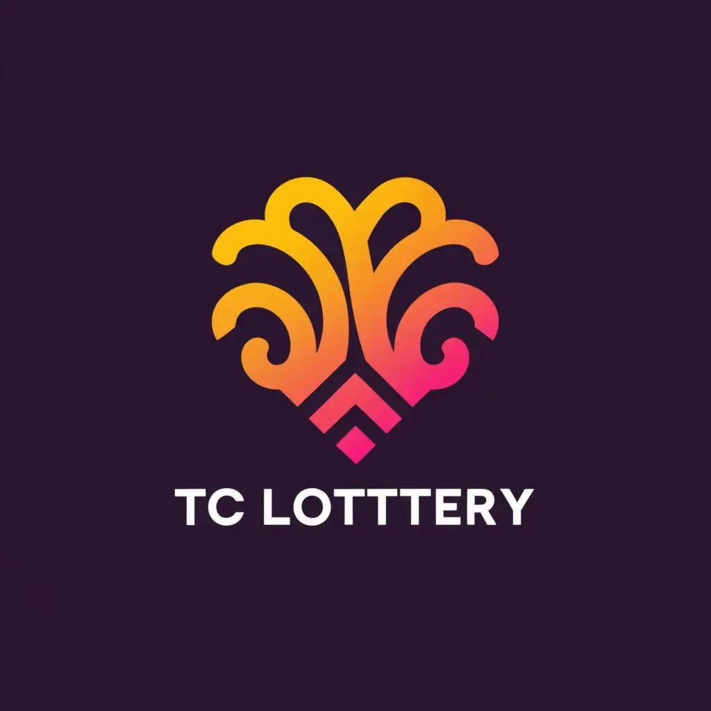 a logo design,with the text "TC LOTTERY", main symbol:GAMBLING, COLOR PREDICTION,complex,be used in Retail industry,clear background