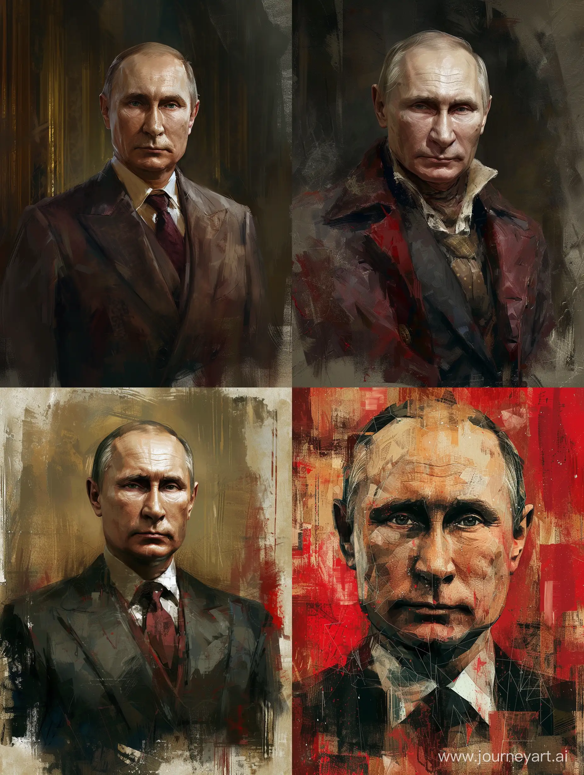 Putin-Portrait-Dishonored-Style-Artwork