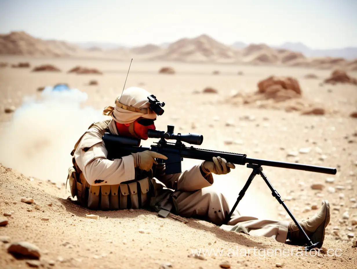 Injured-Sniper-in-Desert-Sniper-Duel