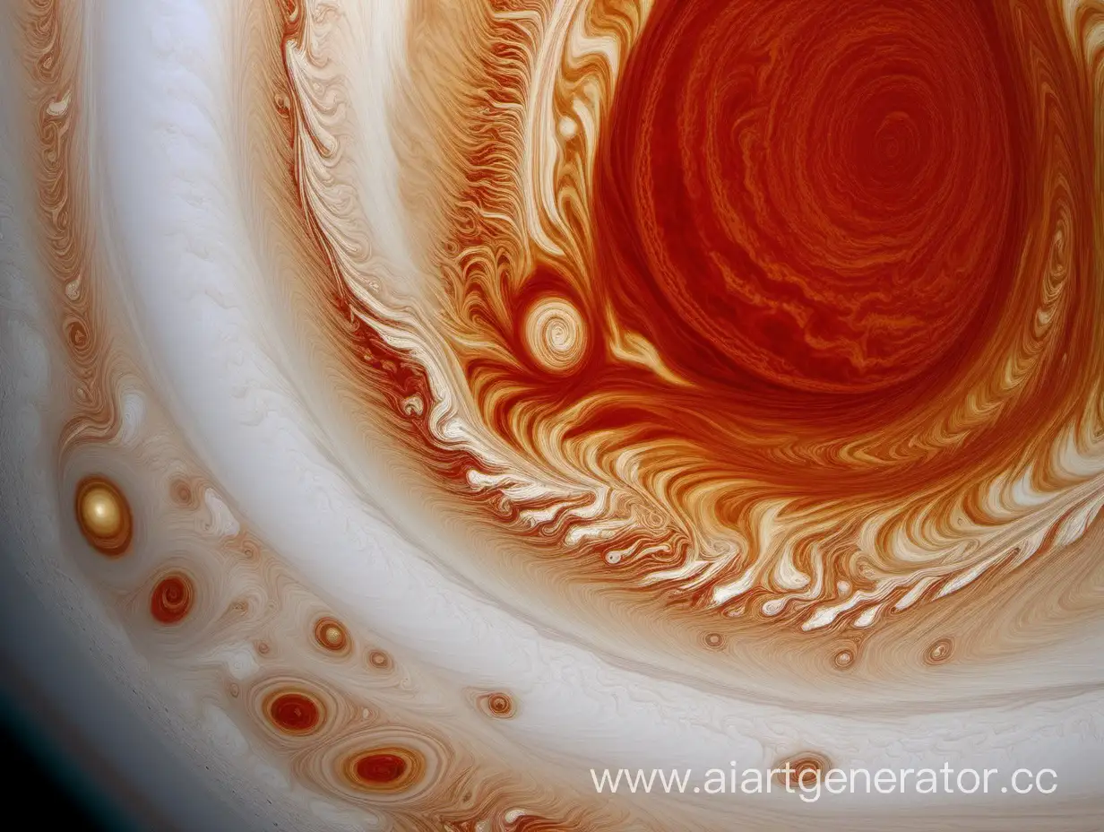 На Юпитере есть шторм, известный как Большое Красное Пятно