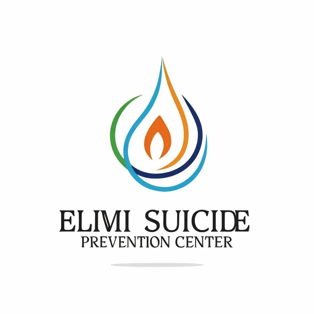 a logo design,with the text 'Elim Suicide Prevention Center', main symbol:Hope in the midst of desperations,Minimalistic,be used in Nonprofit industry,clear background