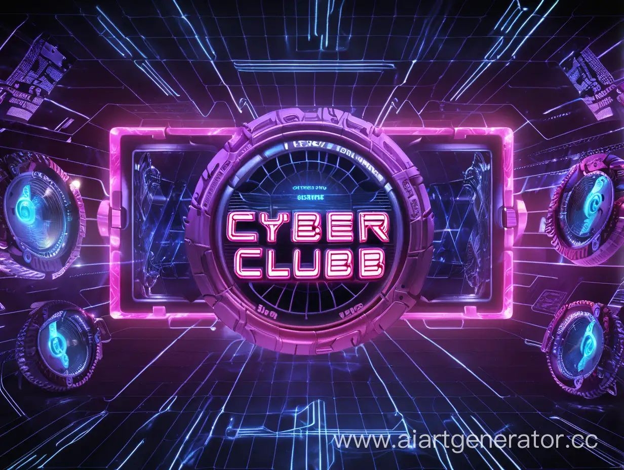 cyber club, название STRIKE, крутая заставка на рабочий стол