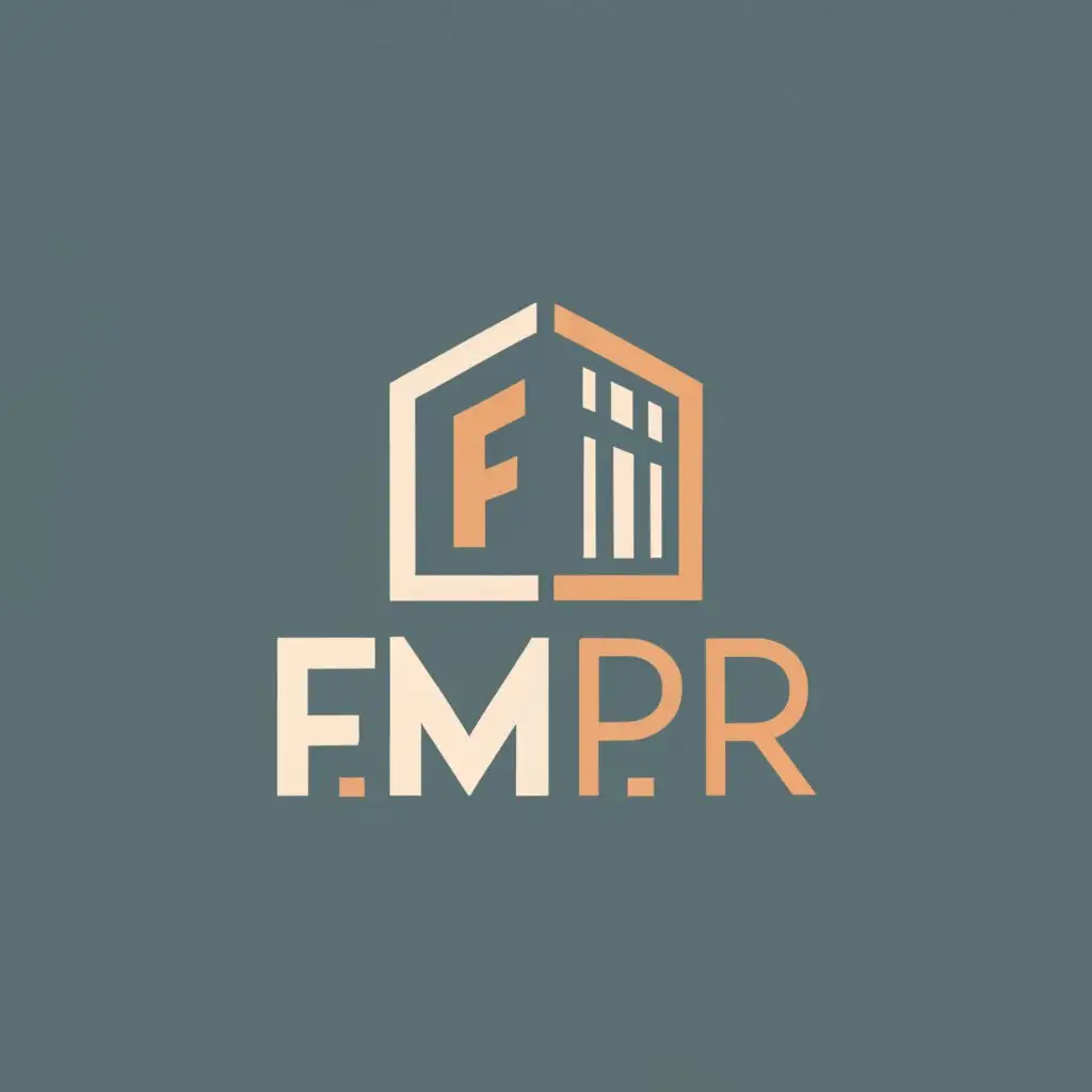 LOGO-Design-For-FMPR-Skyscraper-and-Moroccan-Door-Fusion-with-Typography-for-Medical-Dental-Industry
