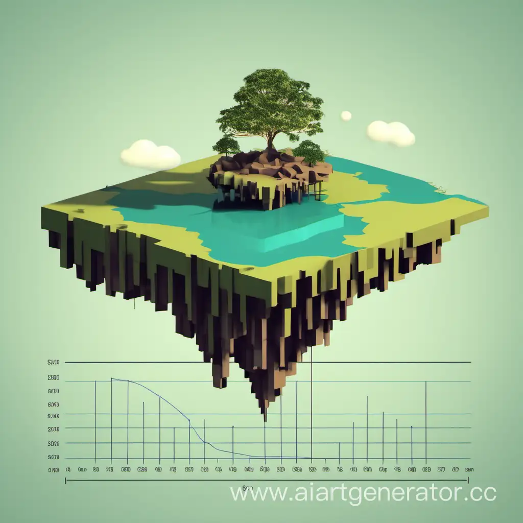 Floating-Island-in-Abstract-Graph-Landscape