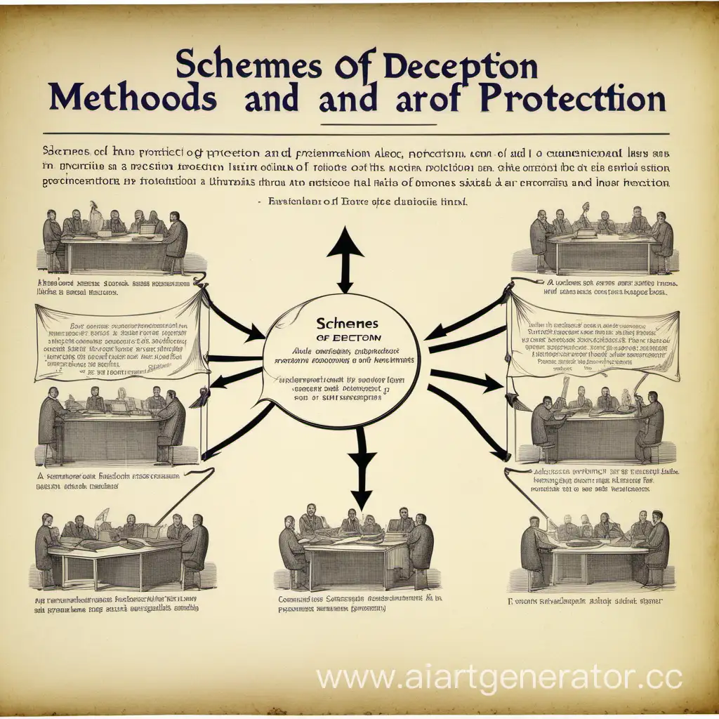 Illustration-of-Deception-Schemes-and-Protective-Measures