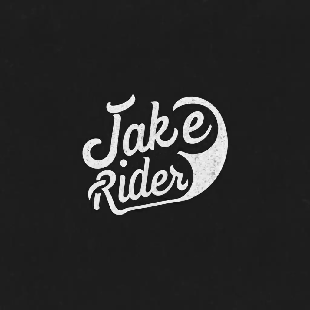 a logo design,with the text "Jake Rider", main symbol:Creative integration of J and R,Moderate,be used in Entertainment industry,clear background