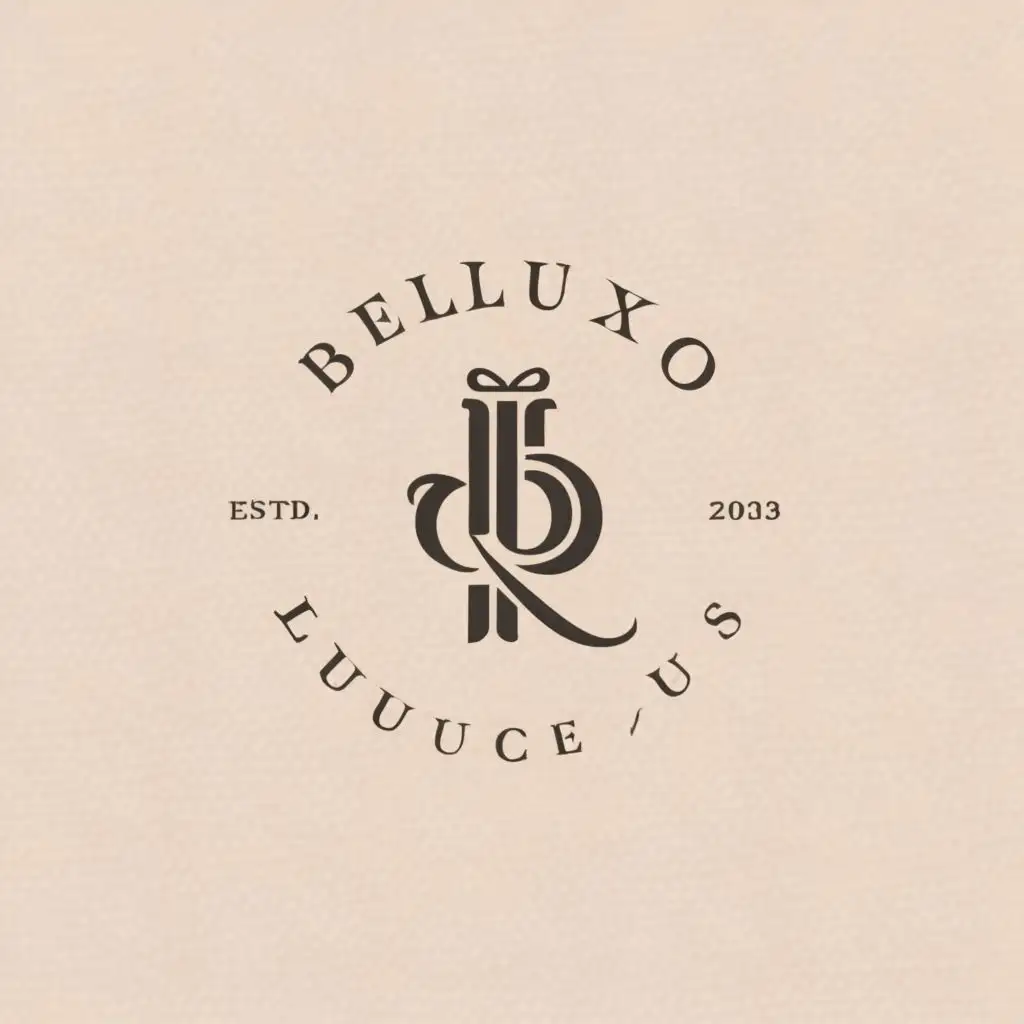 LOGO-Design-for-Belluxo-Timeless-Elegance-with-a-Touch-of-Trendiness
