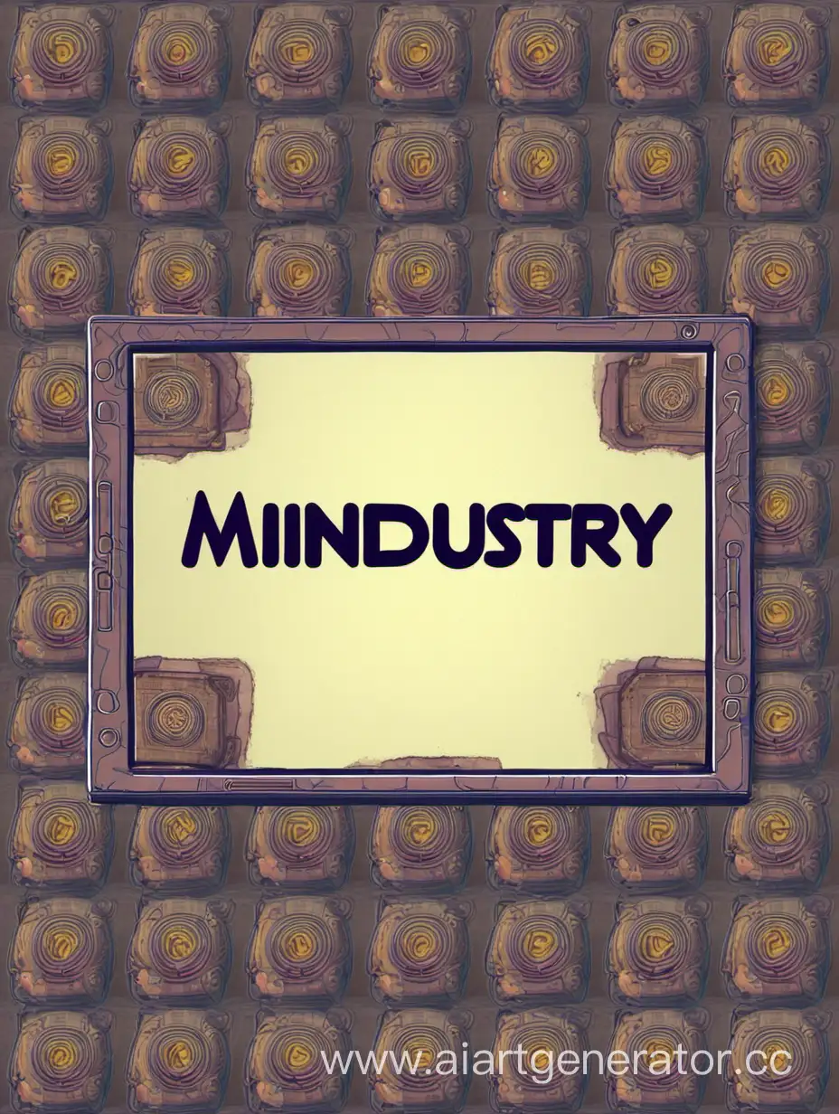 Заставка для видео с игрой mindustry  а также 1 серия