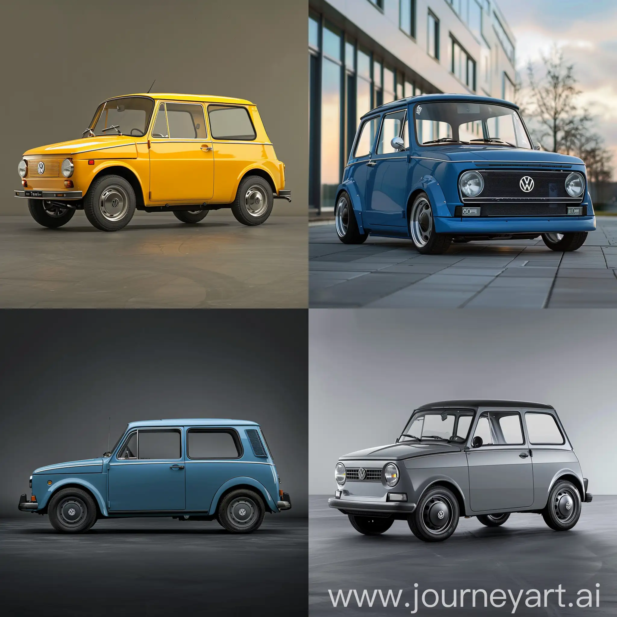 Vintage-Volkswagen-Trabant-601-Toy-Car-Model