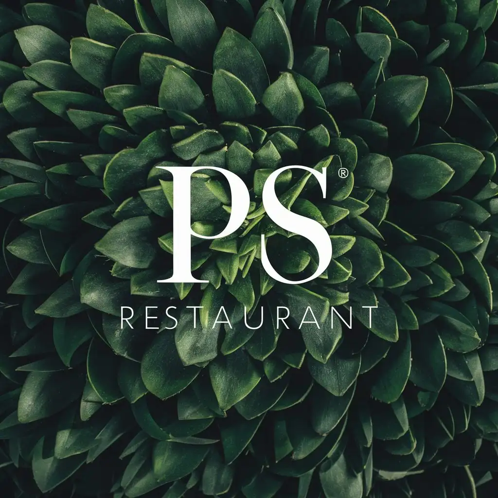 LOGO-Design-For-Nature-Feeling-Restaurant-Typography-Logo-with-PS