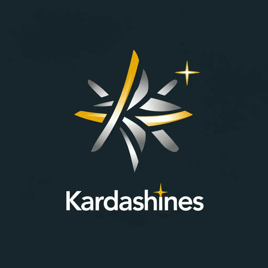a logo design,with the text "Kardashines Dishwashing Soap", main symbol:Shining,complex,be used in Retail industry,clear background