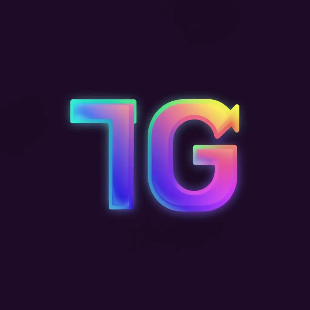 a logo design,with the text "The abbreviation TG in video design style", main symbol:Video design,Moderate,be used in Technology industry,clear background