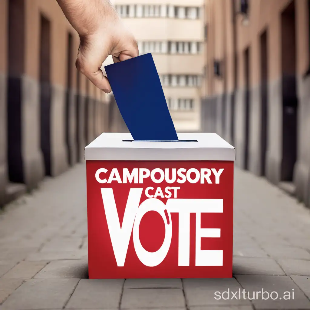 Compulsory cast your vote