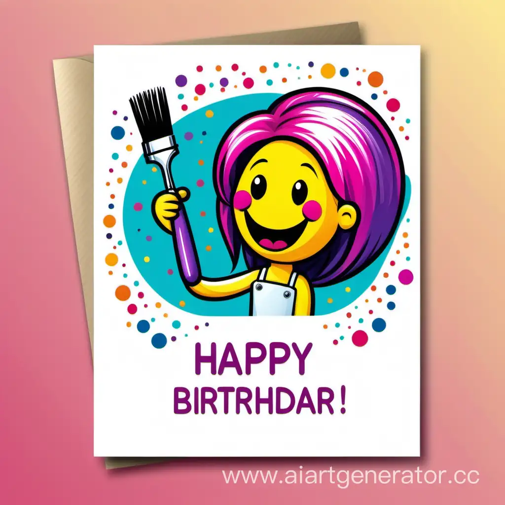 Cheerful-Birthday-Greeting-Card-for-a-Talented-Hairdresser