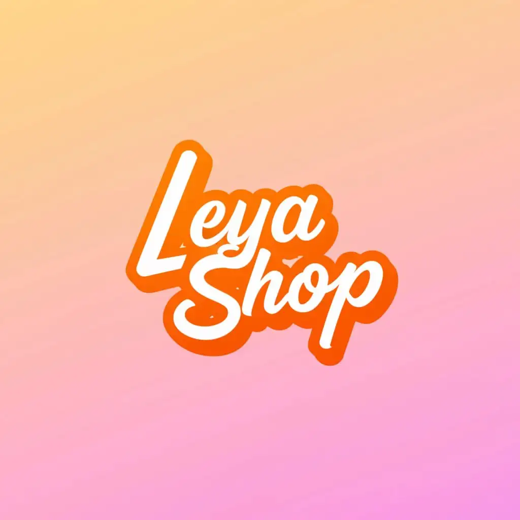 logo, Market, with the text "Leya Shop", typography, be used in Retail industry