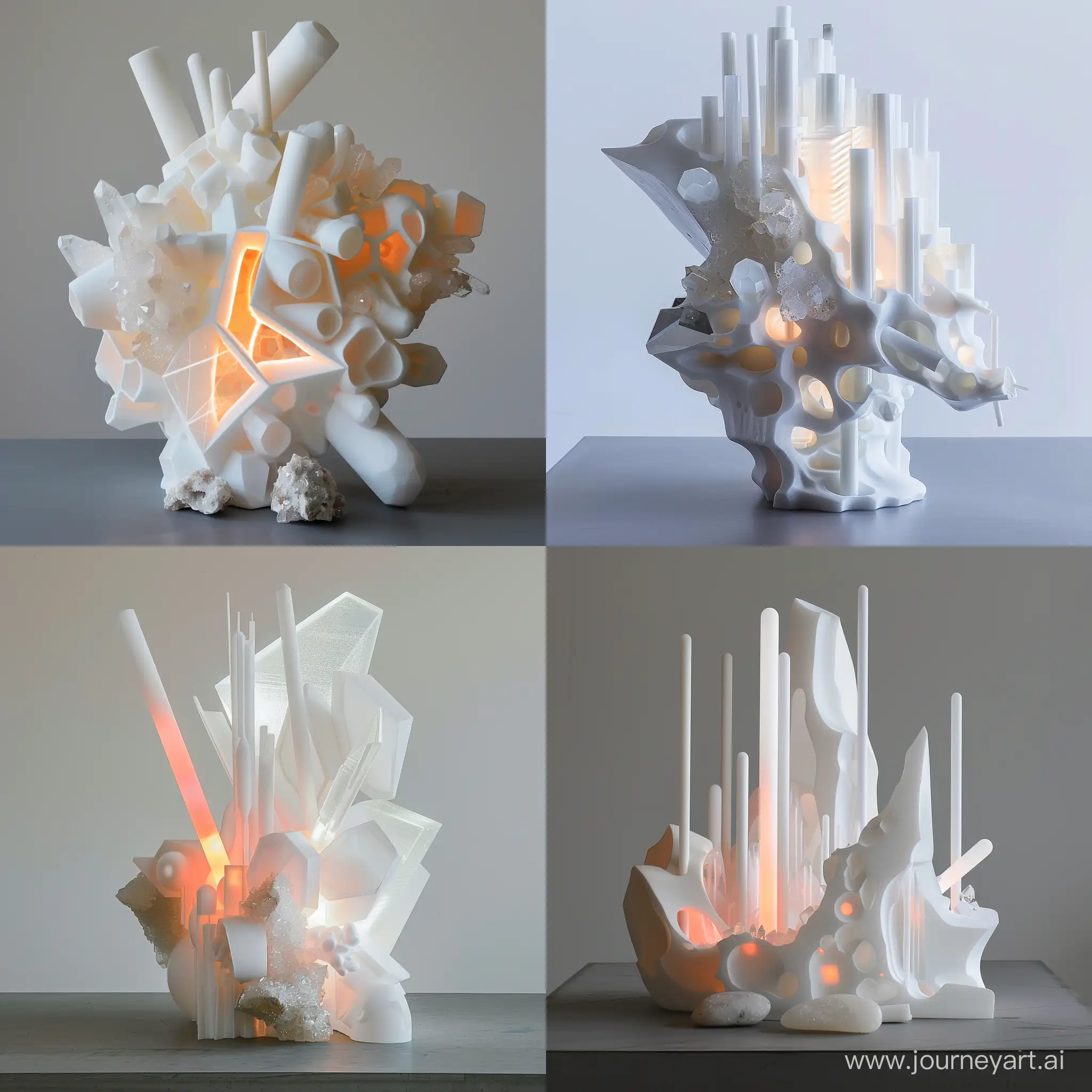 Futuristic-Bioluminescent-Sculpture-Cyberpunk-Art-of-the-Future