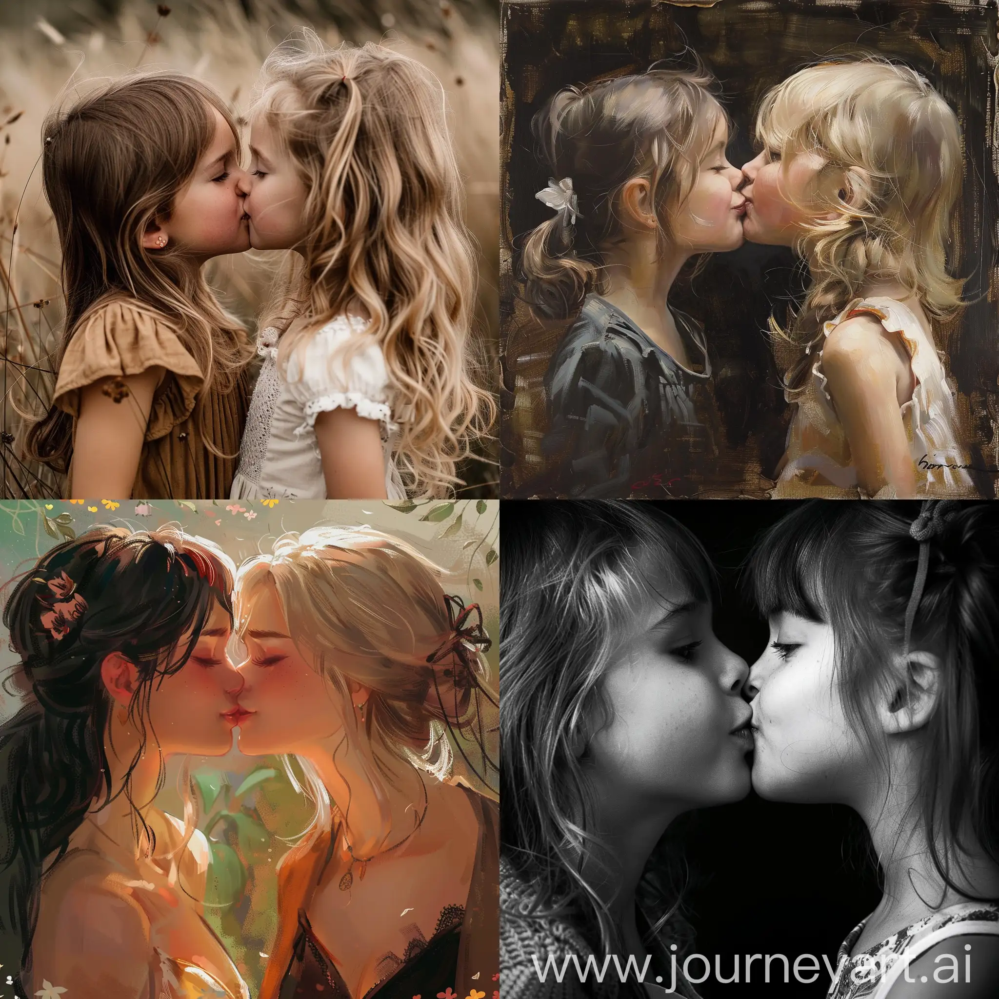 Girl kiss 