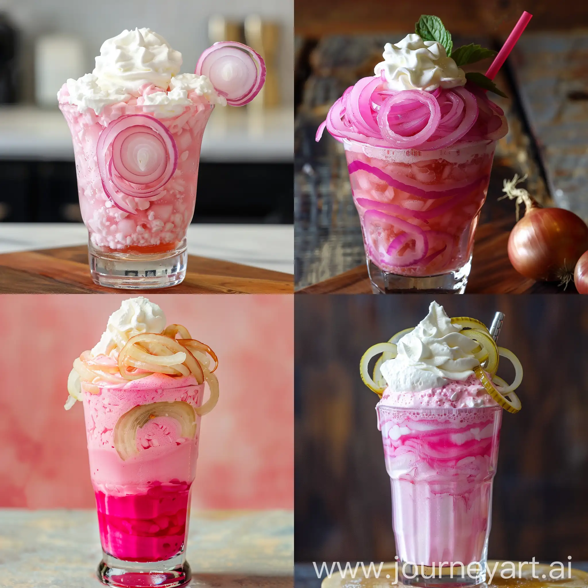 Whimsical-Pickled-Onion-Float-with-Decadent-Whipped-Topping