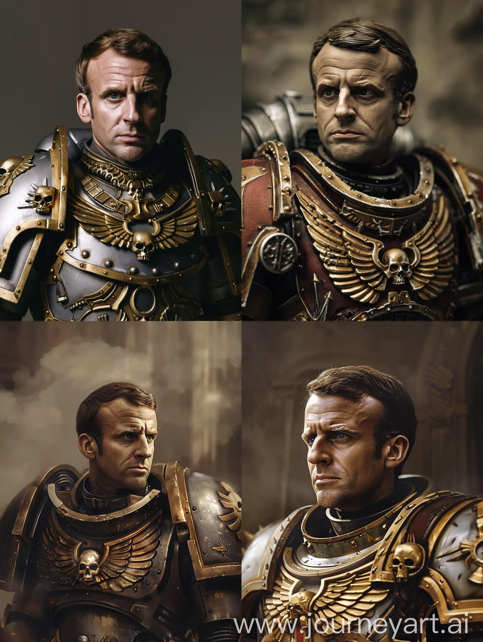 Emmanuel-Macron-as-Warhammer-40000-Character-Portrait