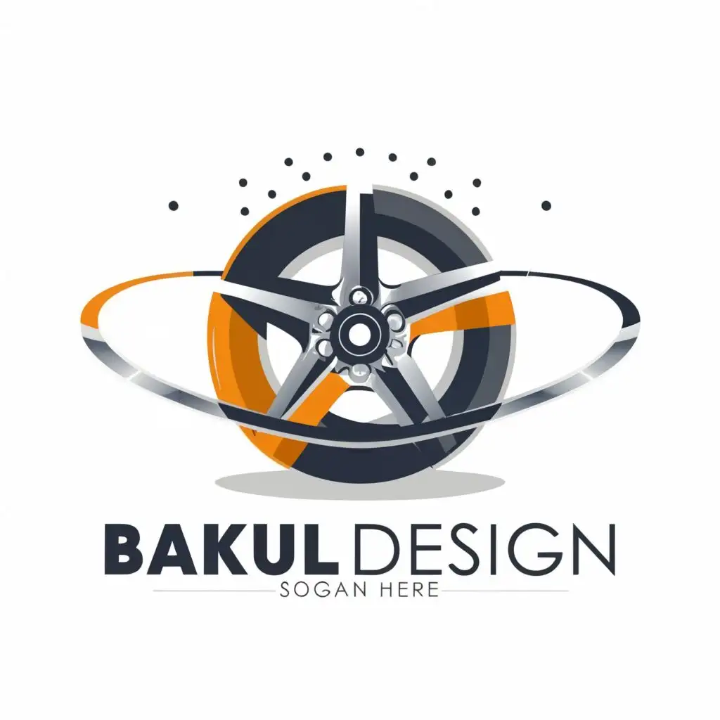 a logo design,with the text 'Bakul Design', main symbol:Automotive,Moderate, be used in Technology industry, clear background