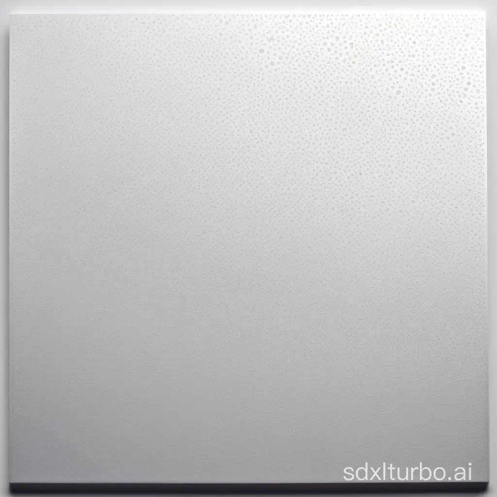 Scanned white sandblasted matte aluminum raw plate.