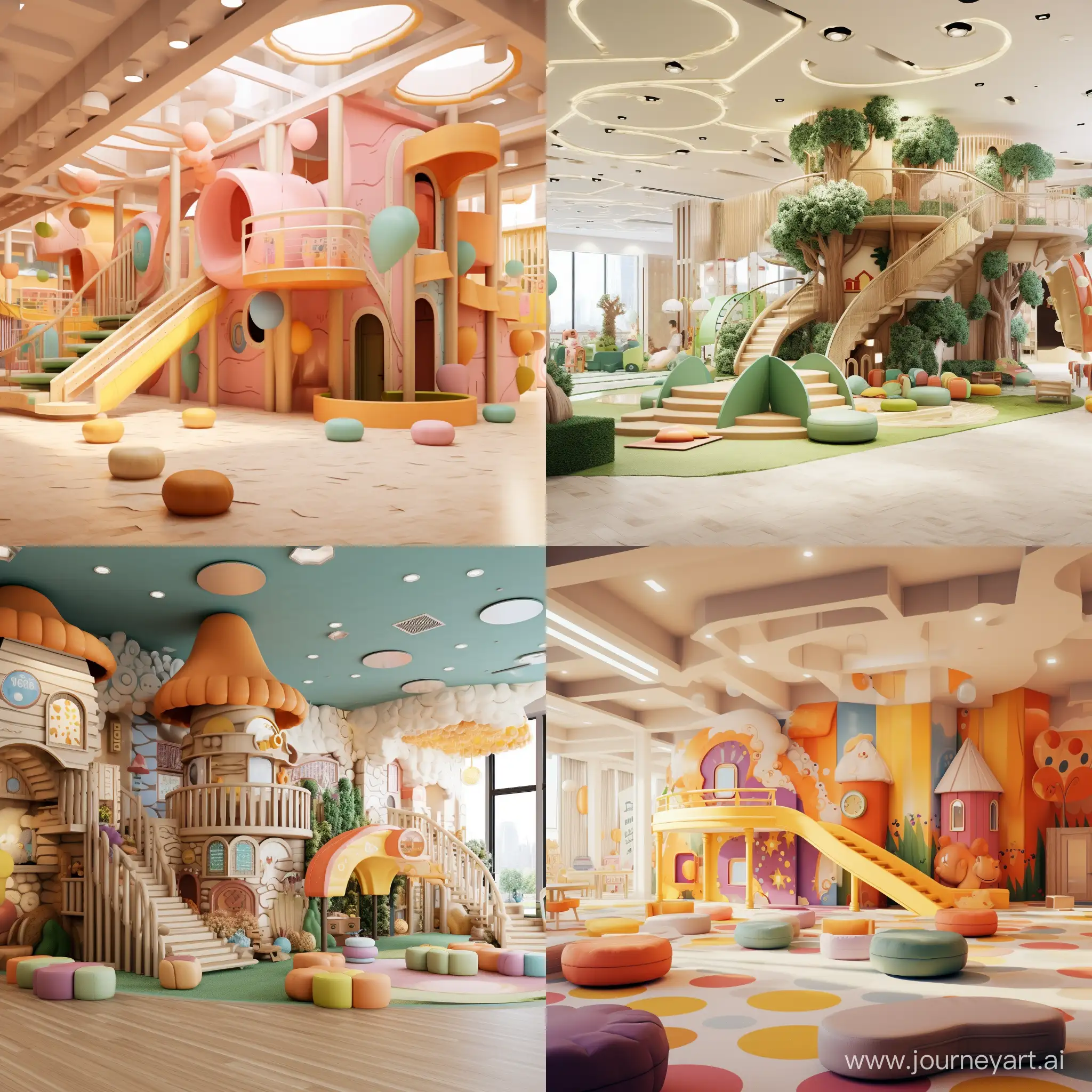 Vibrant-Childrens-Playroom-in-Shopping-Center