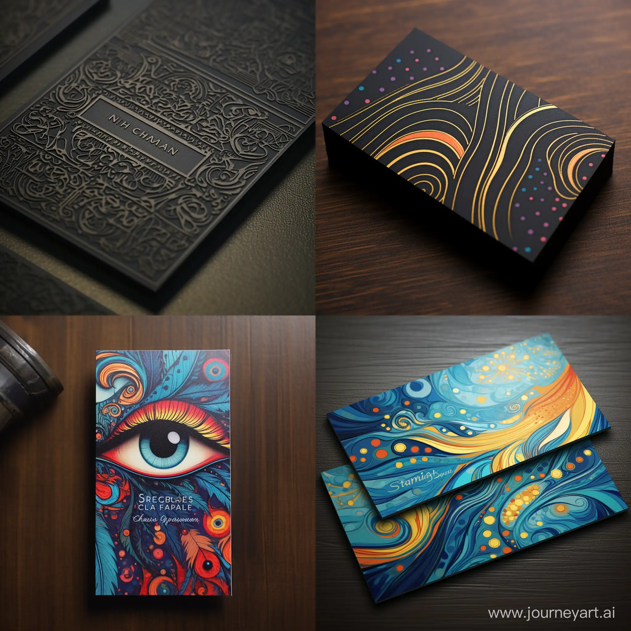 eye catching Business Card design