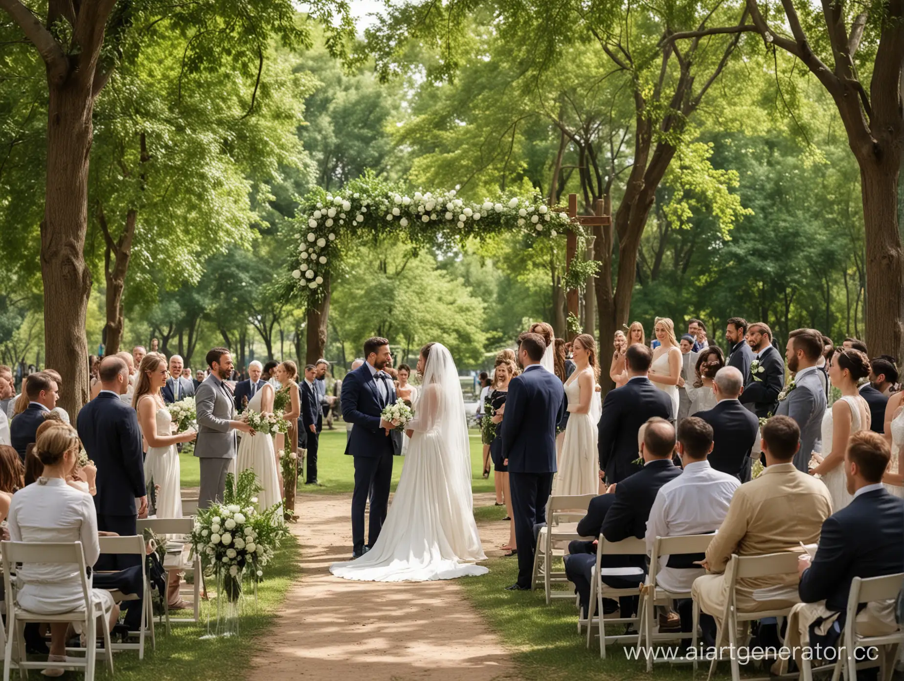 Joyful-Outdoor-Wedding-Celebration-at-Sunset