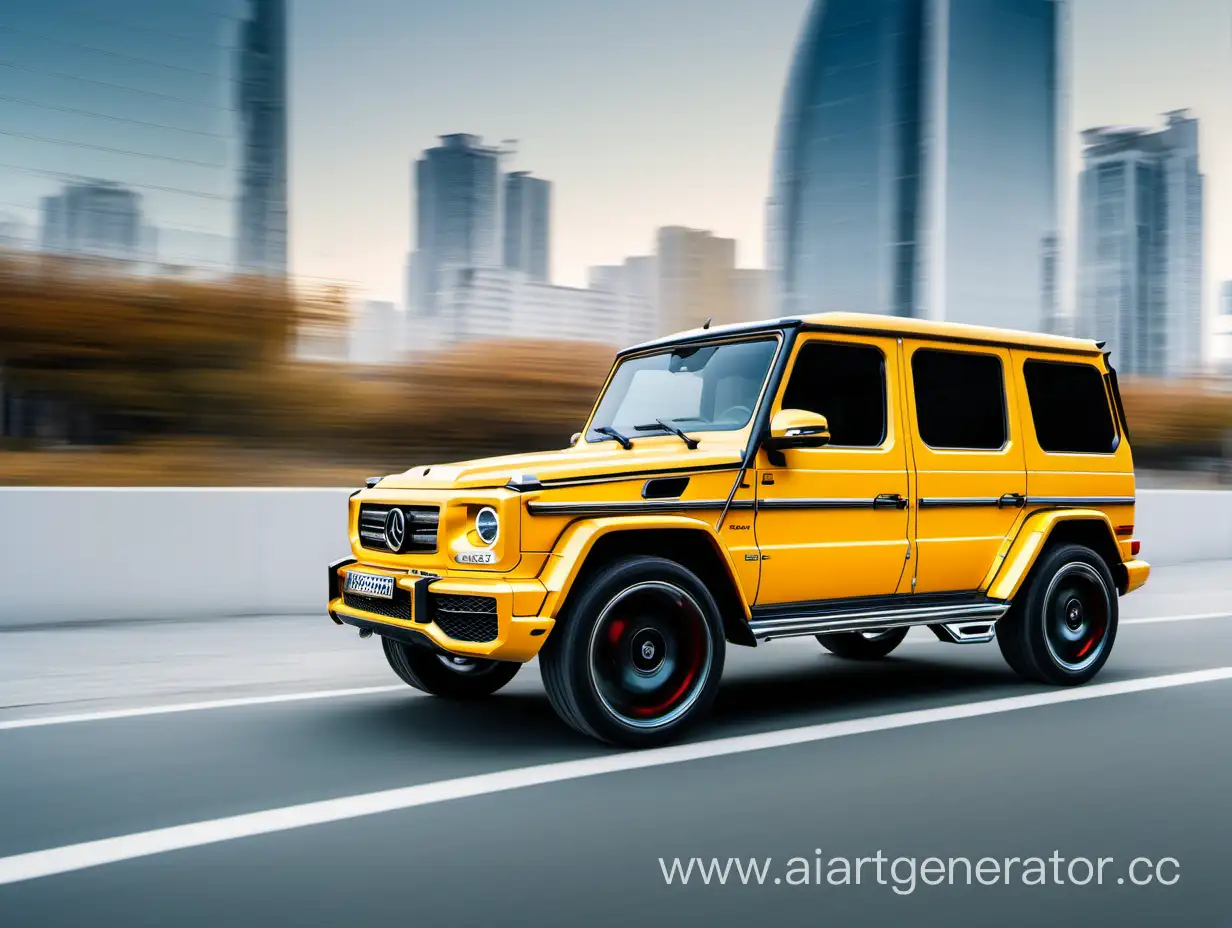 Luxury-GWagen-Driving-Through-Urban-Landscape