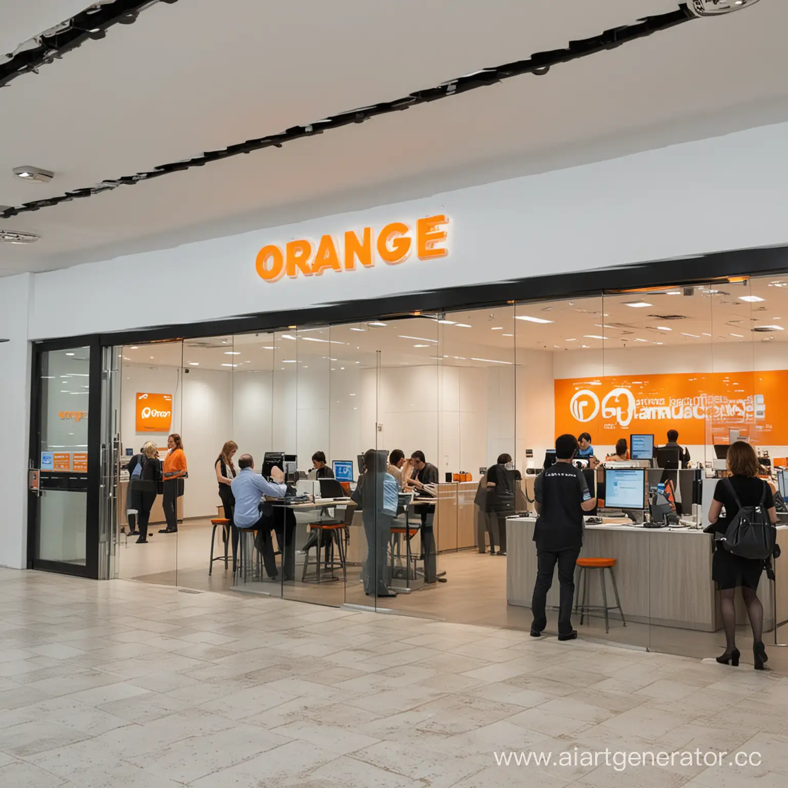 Vibrant-Orange-Group-Telecommunications-Network