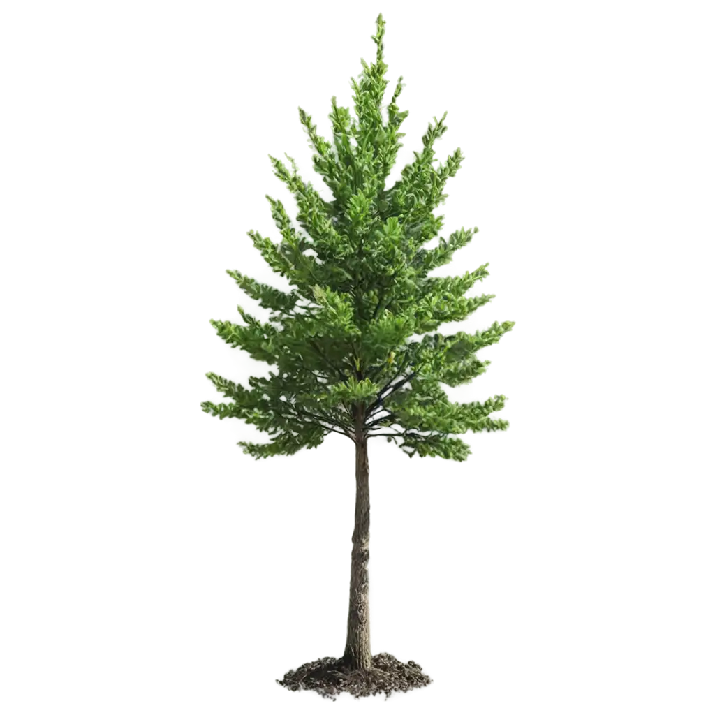 Exquisite-PNG-Image-of-a-Small-Simple-Tree-Enhancing-Visuals-with-HighQuality-Clarity