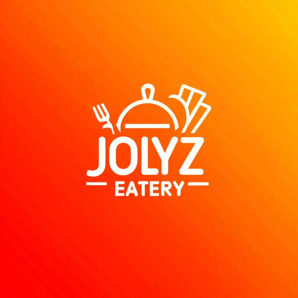 a logo design,with the text "Jolyz Eatery", main symbol:food,complex,be used in Restaurant industry,clear background