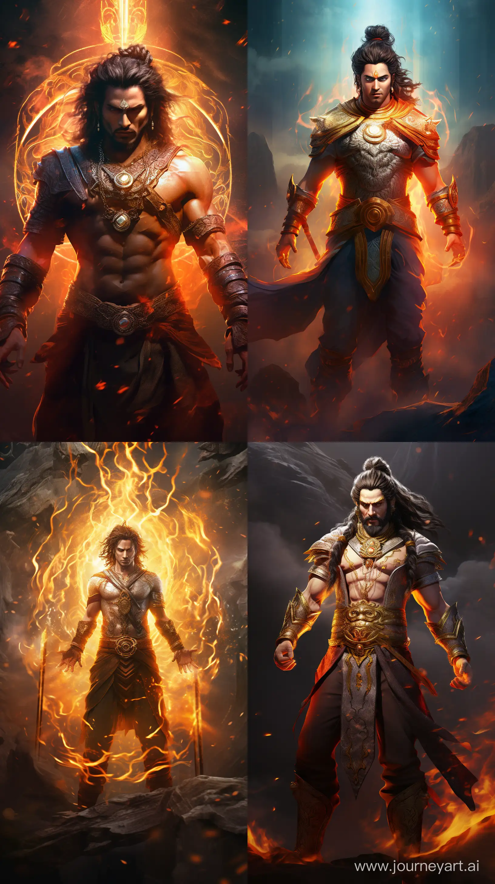 Majestic-Indra-Hindu-God-of-Lightning-in-UHD