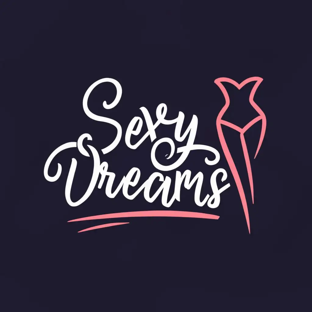 a logo design,with the text 'sexy dreams', main symbol:lingerie set,Moderate,clear background