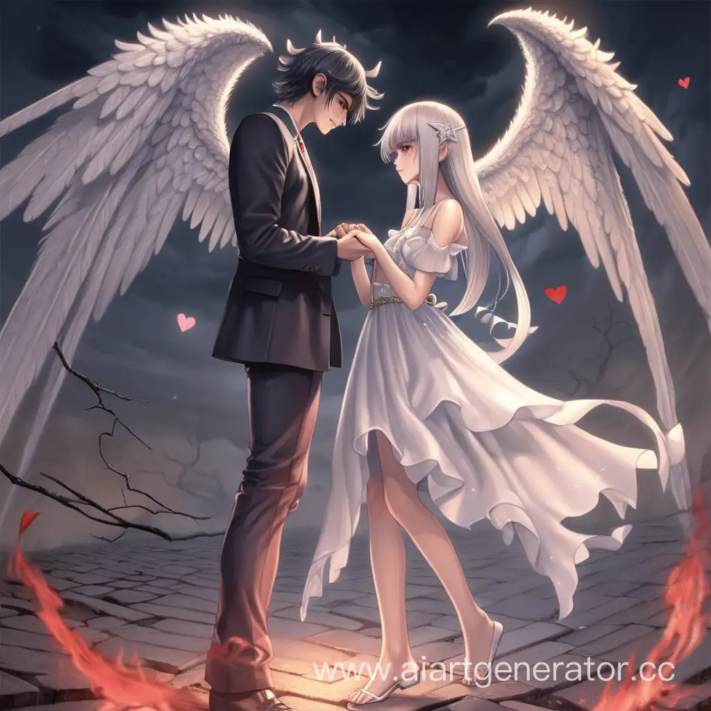 Romantic-Encounter-Angel-Girl-and-Demon-Boys-Forbidden-Love