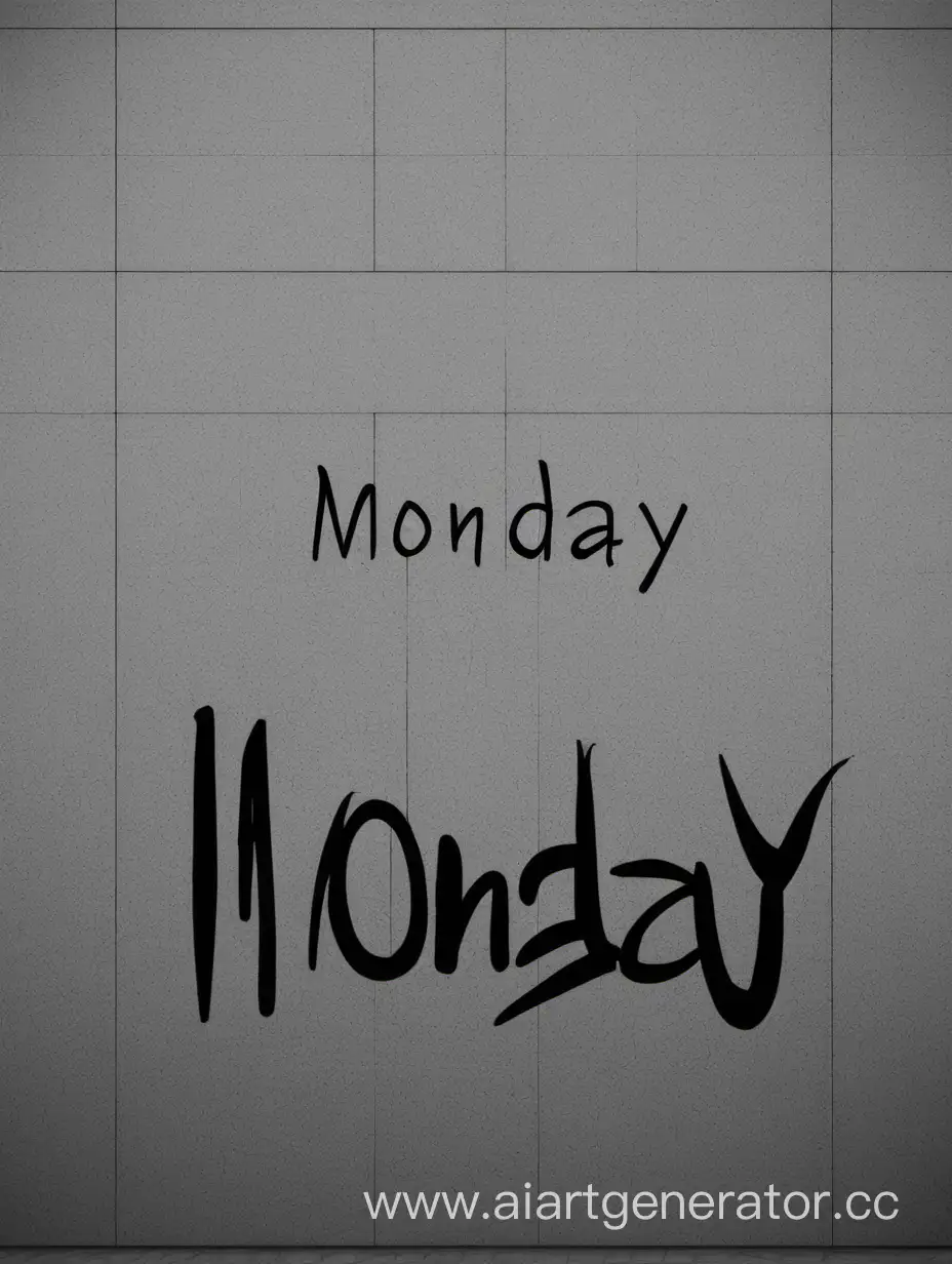 Понедельник...
