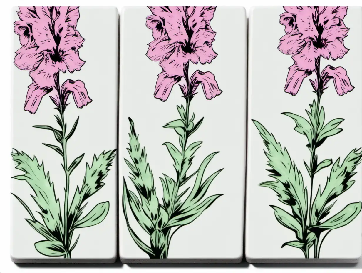 /imagine prompt pastel watercolor Obedient Plant flowers clipart on a white background andy warhol inspired --tile