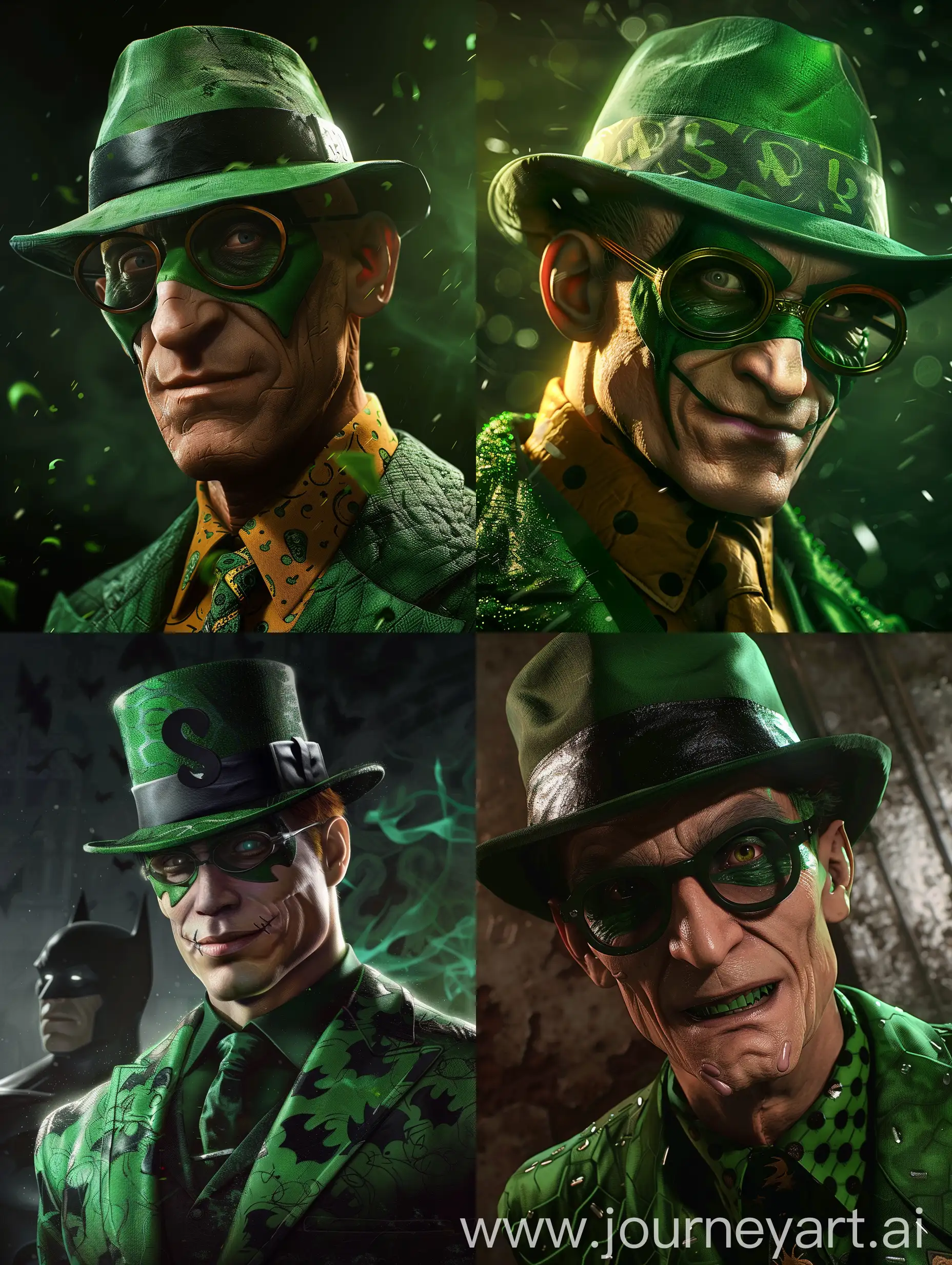 The Riddler from the game "Batman" 