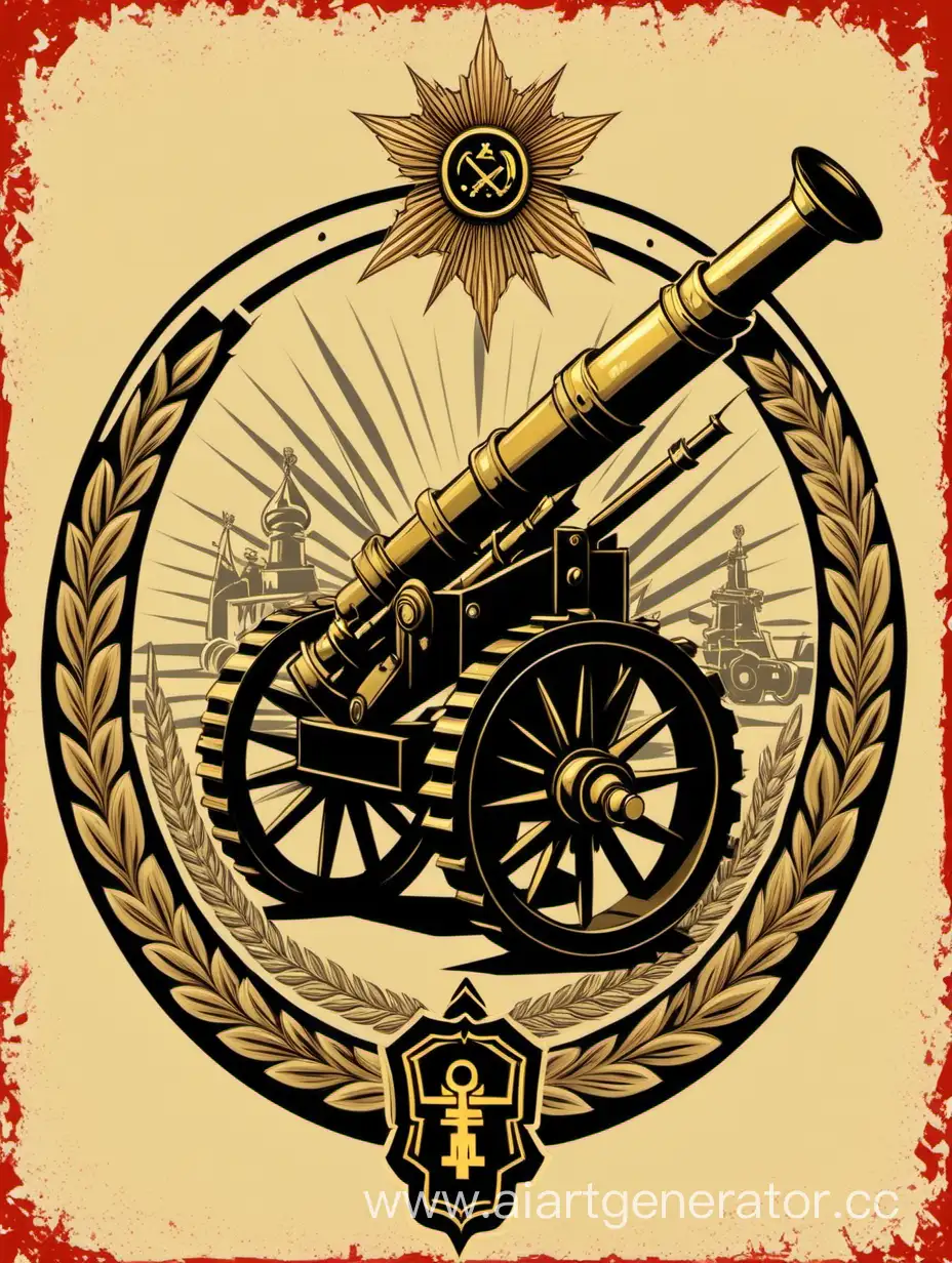 знак минометной батареи, вооруженные силы Российской Федерации, Артиллерия - бог войны, артиллерист - позывной Цыган, вектор 
