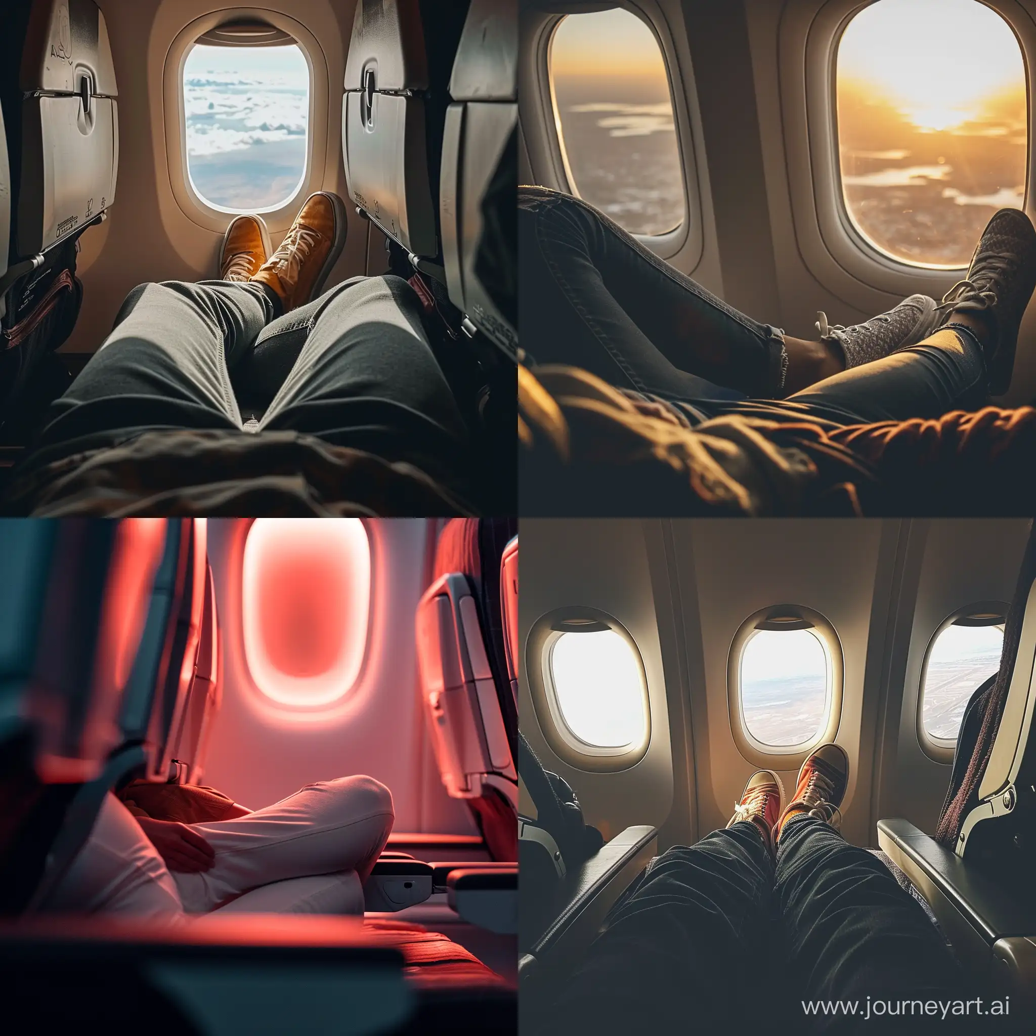 Airplane-Passenger-Sitting-Comfortably