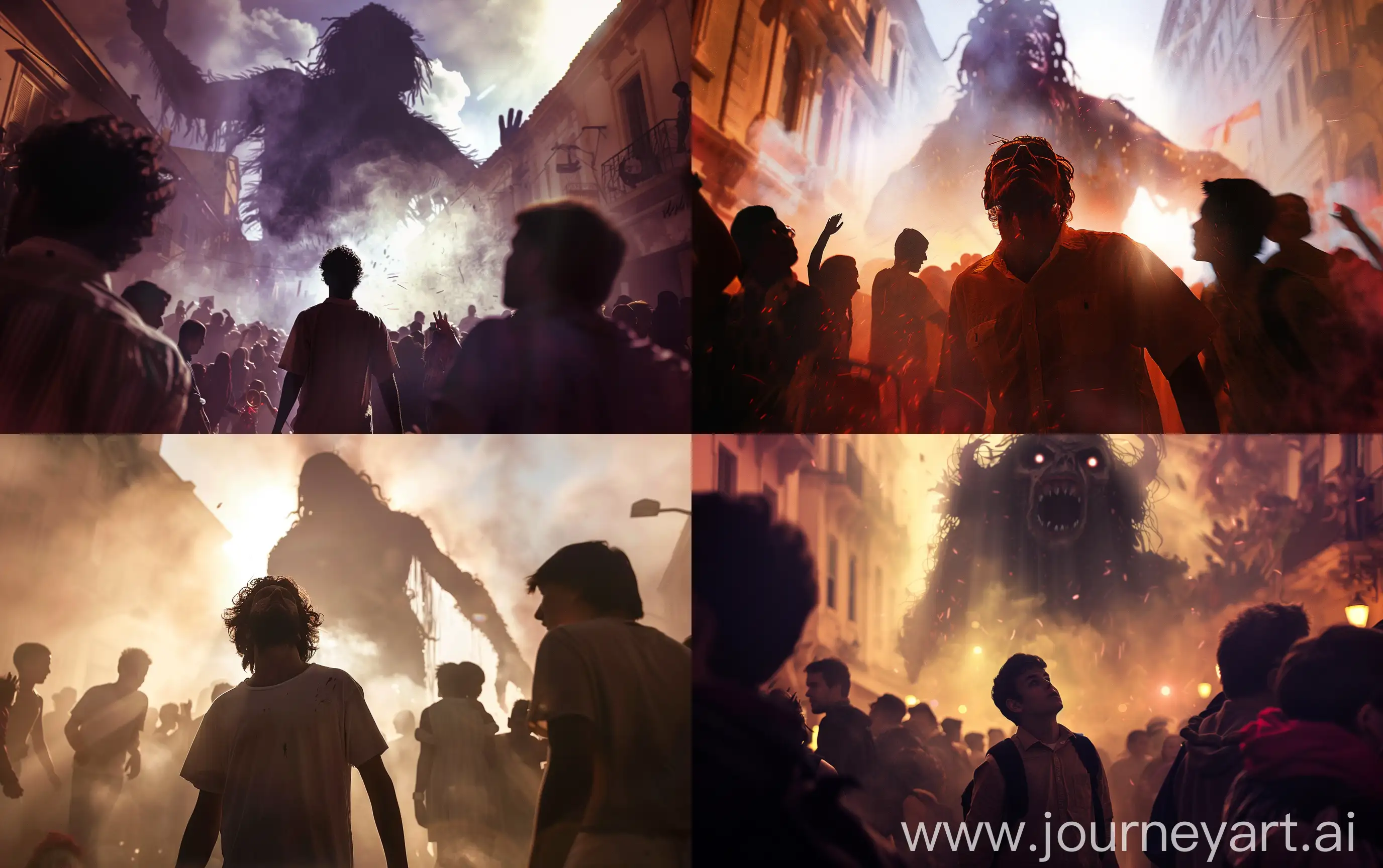 Joyful-Carnival-Procession-with-Giant-Antichrist-Silhouette