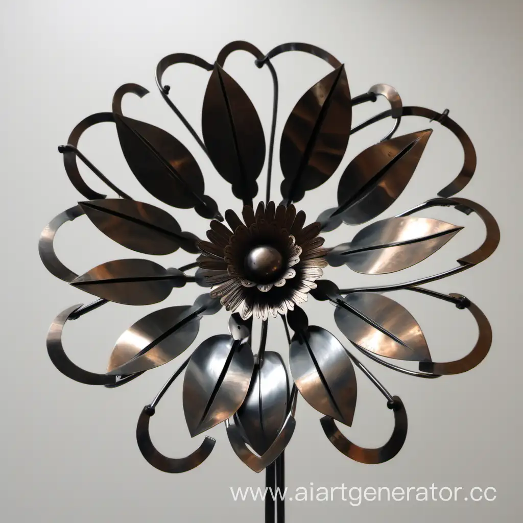 Metal-Flowers-Abstract-Sculptures-of-Metallic-Botanical-Art