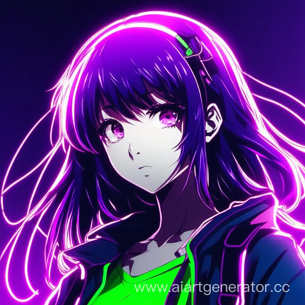 Vibrant-Neon-Anime-Girl-Wallpapers-in-Purple-and-Green-Hues