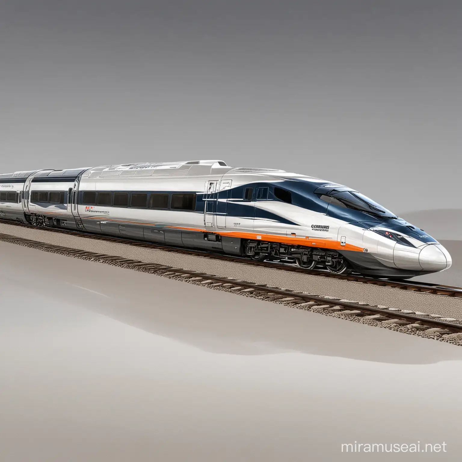 Futuristic HighSpeed Trains for Ozbekiston Temir Yollari
