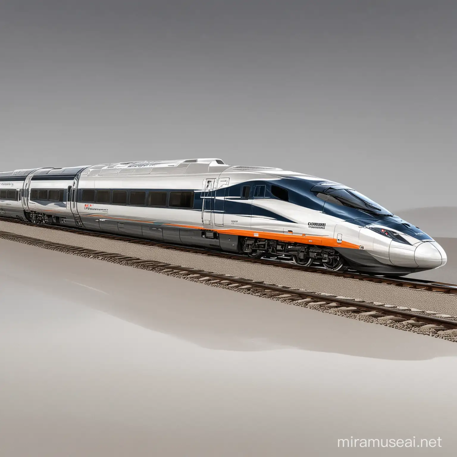 Futuristic HighSpeed Trains for Ozbekiston Temir Yollari | MUSE AI