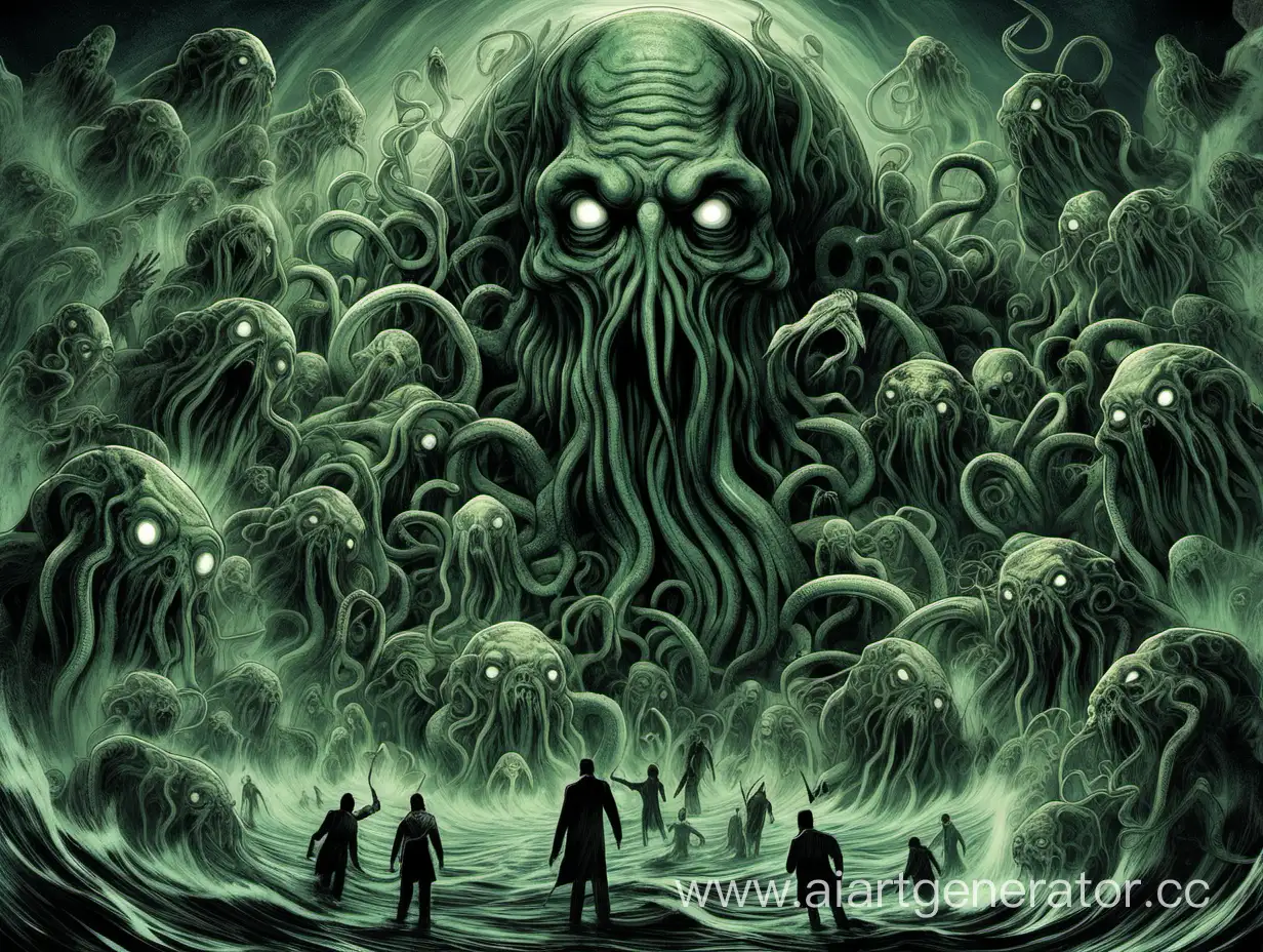 Chthonic-Horror-in-Lovecraftian-Pantheon-Art