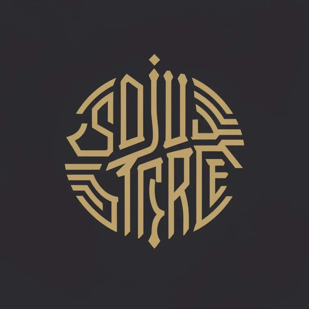 logo, Futuristic and classy design, with the text "OviPsycheStore", typography