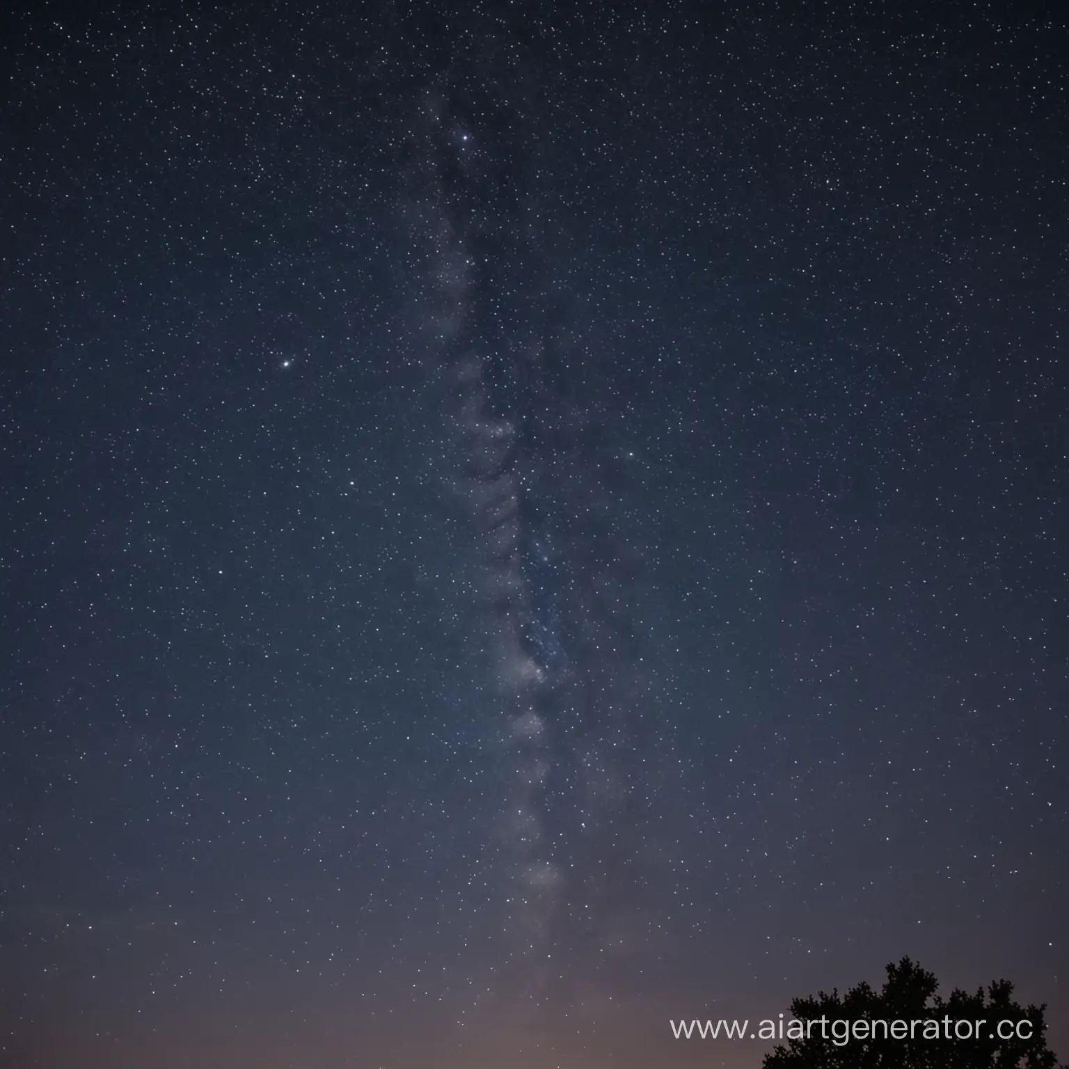 Starry-Sky-Over-Tranquil-Forest-Lake